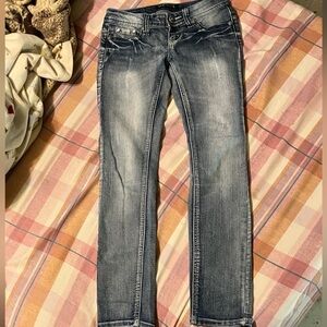 ZCO Women's Faded Skinny Jeans